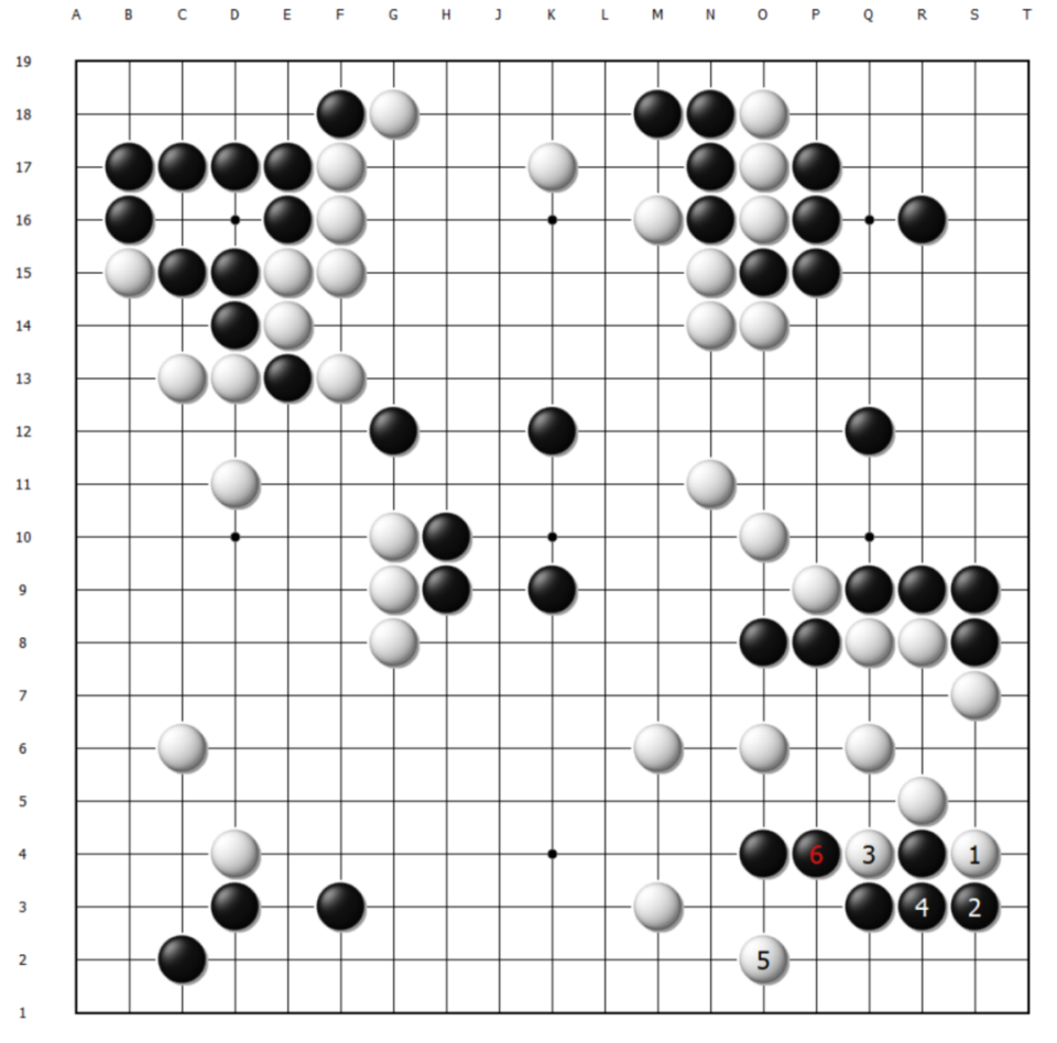 白棋通过进, AA